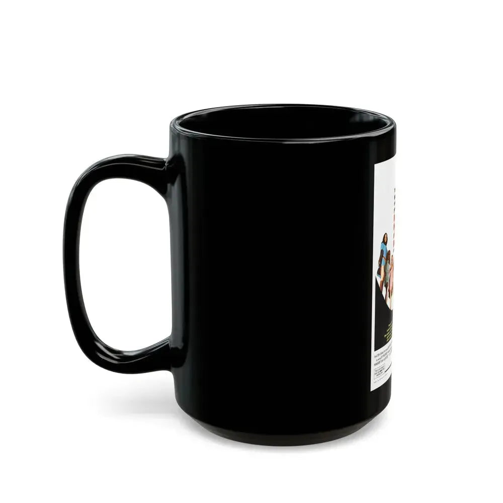 BEYOND THE VALLEY OF THE DOLLS 1970 Movie Poster - Black Coffee Mug - Go Mug Yourself