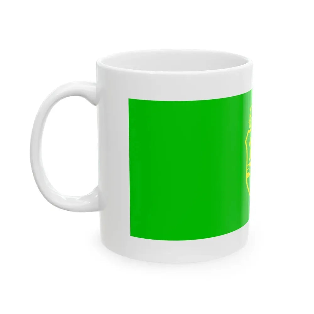 BG Gabrovo flag (Bulgaria) White Coffee Mug - Go Mug Yourself