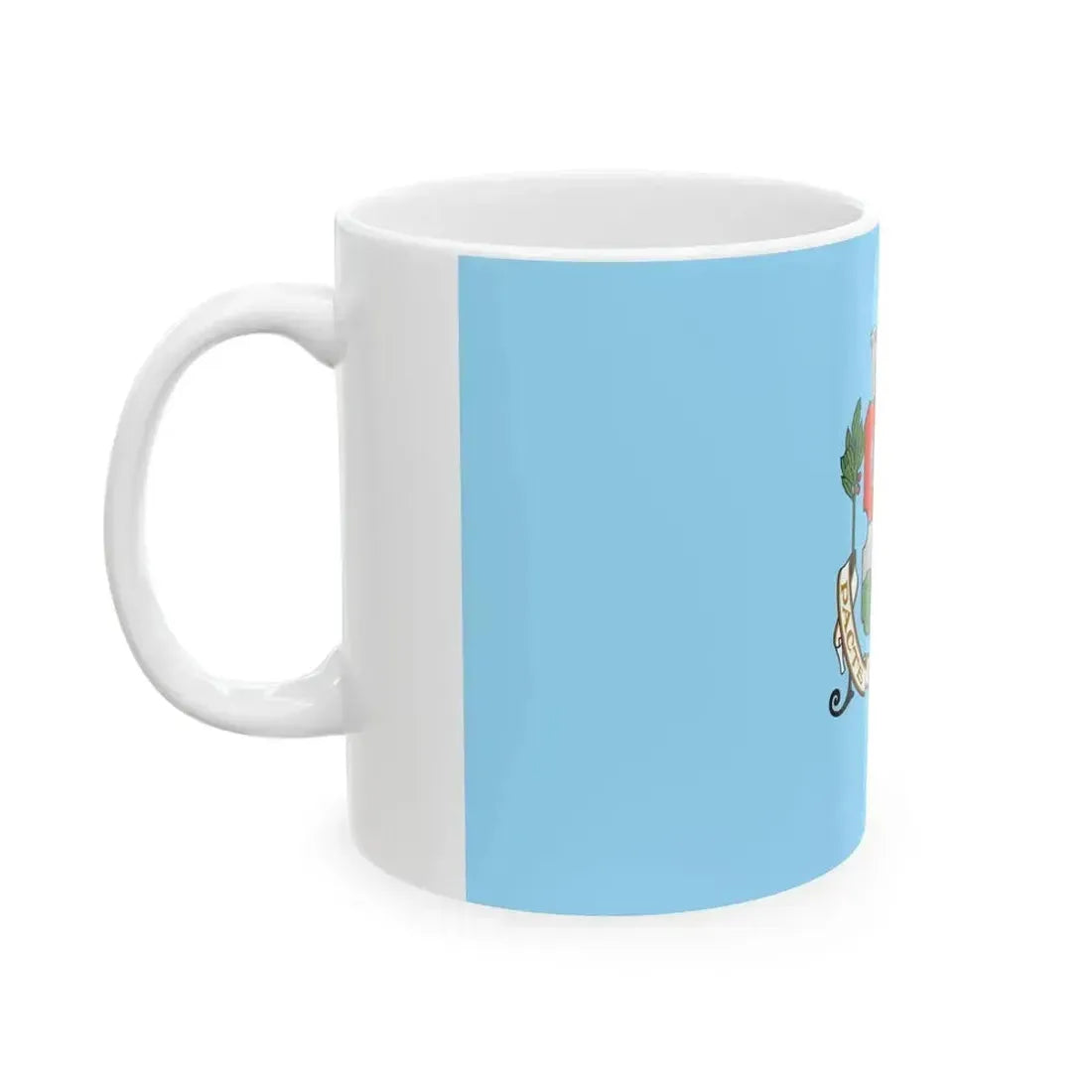 BG Sofia flag (Bulgaria) White Coffee Mug - Go Mug Yourself