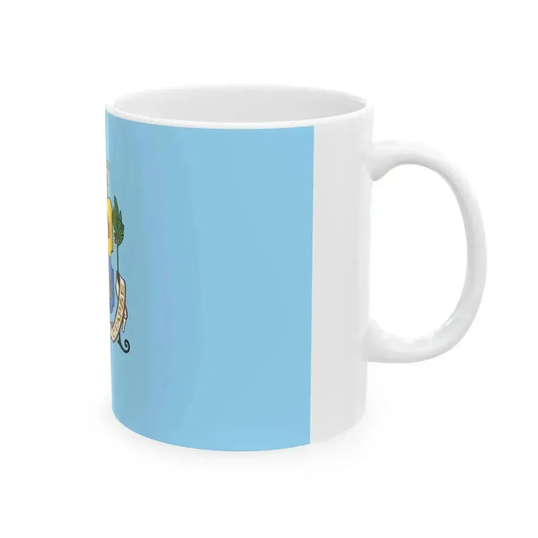 BG Sofia flag (Bulgaria) White Coffee Mug - Go Mug Yourself