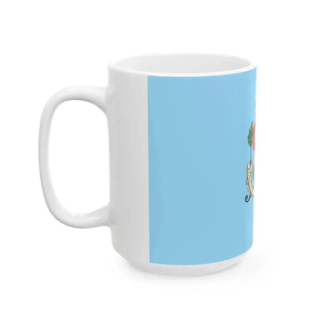 BG Sofia flag (Bulgaria) White Coffee Mug - Go Mug Yourself