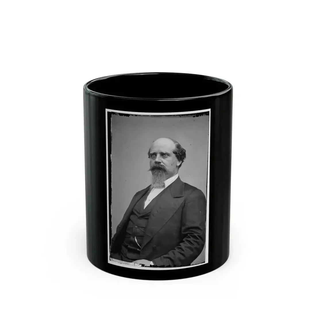 B.H. Robertson (U.S. Civil War) Black Coffee Mug 11oz - Go Mug Yourself