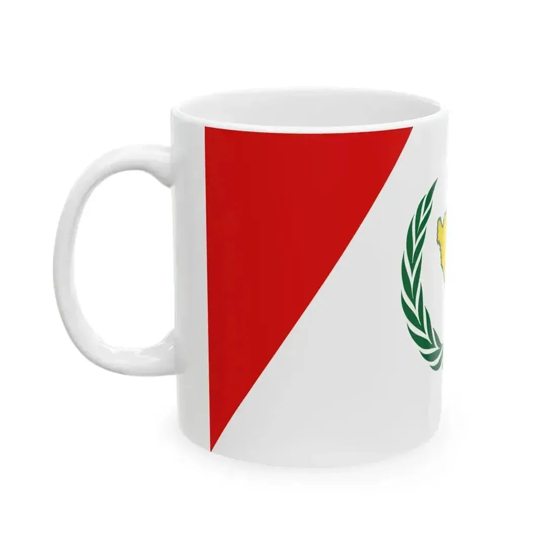 BH Third Alternative Flag of Second Proposal (Bosnia and Herzegovina) White Coffee Mug - Go Mug Yourself
