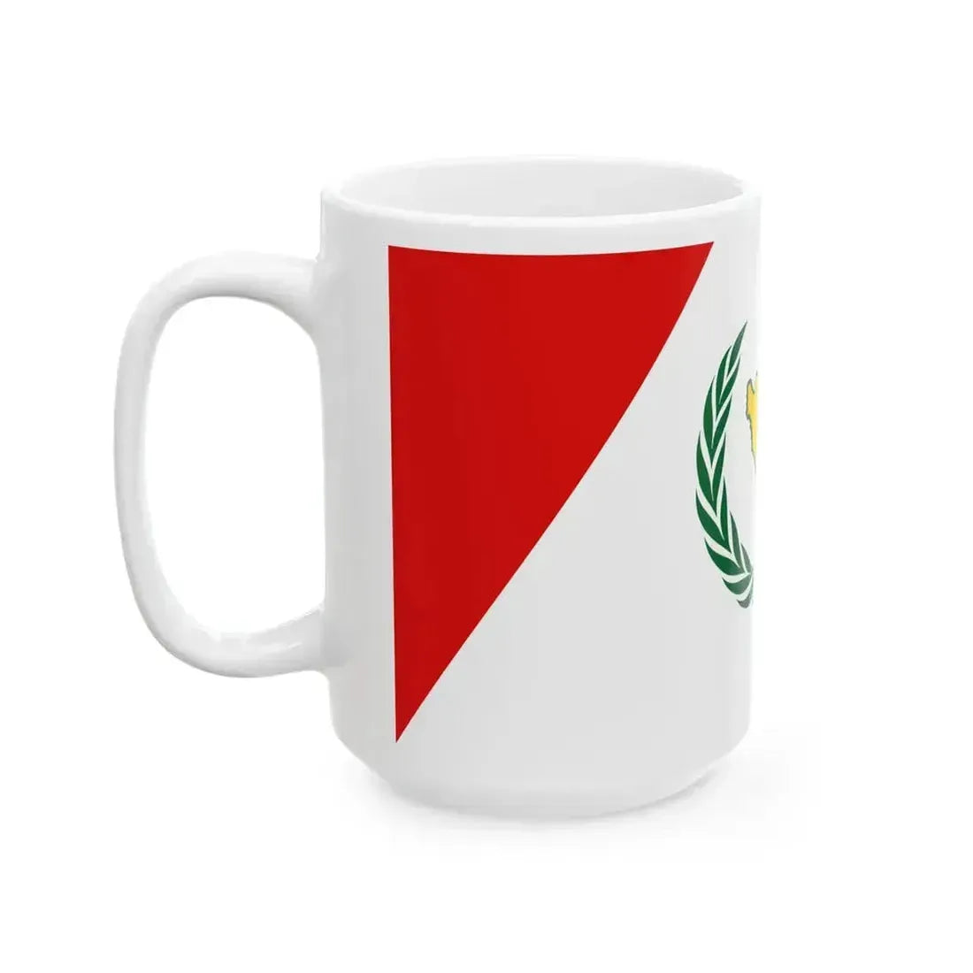 BH Third Alternative Flag of Second Proposal (Bosnia and Herzegovina) White Coffee Mug - Go Mug Yourself
