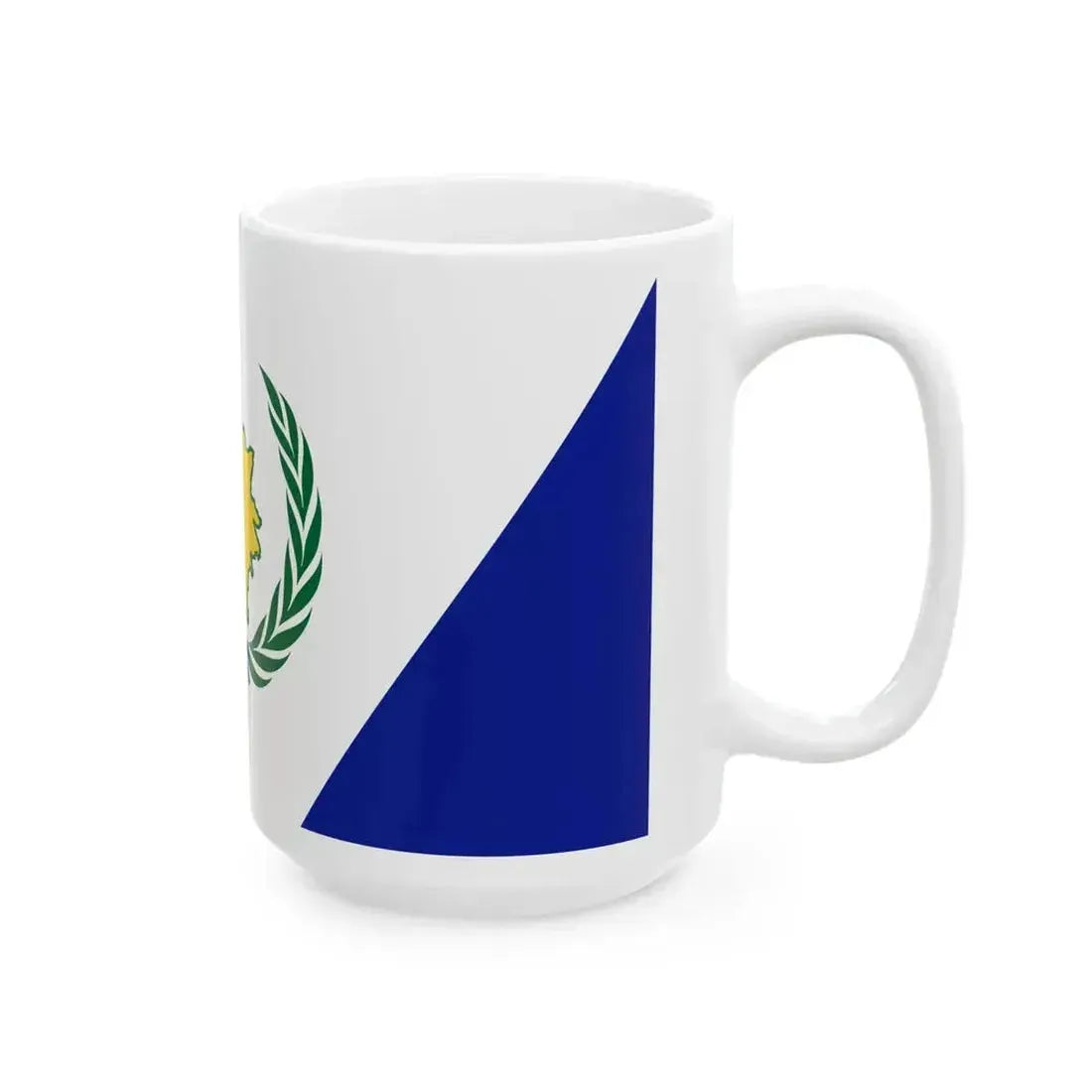 BH Third Alternative Flag of Second Proposal (Bosnia and Herzegovina) White Coffee Mug - Go Mug Yourself