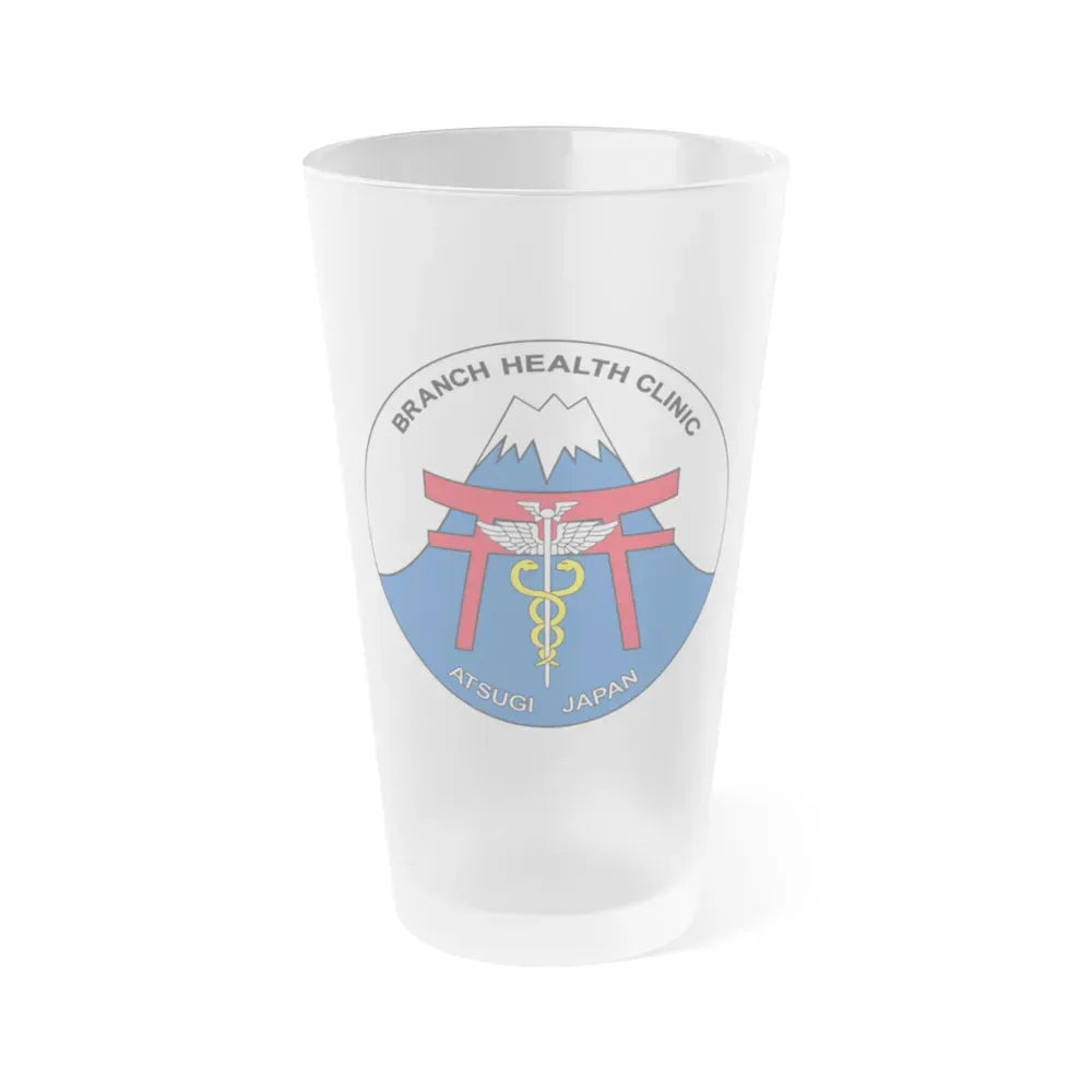 BHC Atsugi Japan (U.S. Navy) Frosted Pint Glass 16oz Default Title - Go Mug Yourself