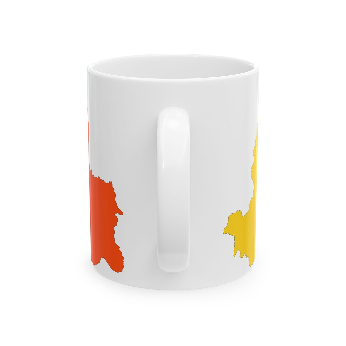 Bhutan-Flagmap (Bhutan) White Coffee Mug-Go Mug Yourself