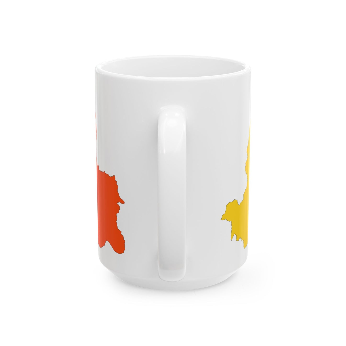 Bhutan-Flagmap (Bhutan) White Coffee Mug-Go Mug Yourself