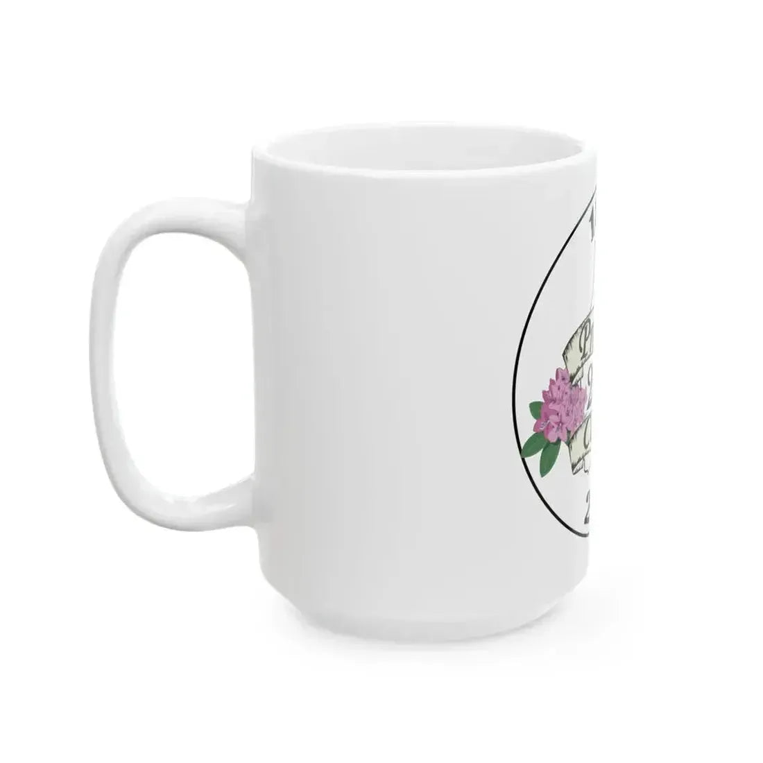 Bicentennial Flag of Preston County West Virginia (United States) White Coffee Mug - Go Mug Yourself