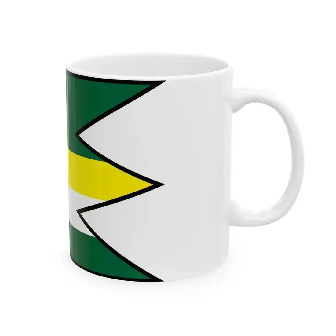 Bidovce Kosice Okolie Flag (Slovakia) White Coffee Mug - Go Mug Yourself