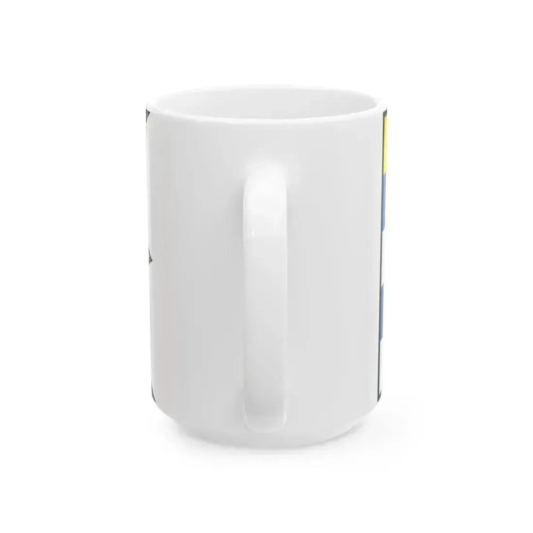 Biel Trebisov Flag (Slovakia) White Coffee Mug - Go Mug Yourself