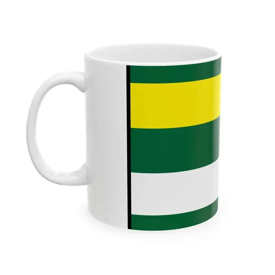 Bielovce Levice Flag (Slovakia) White Coffee Mug - Go Mug Yourself