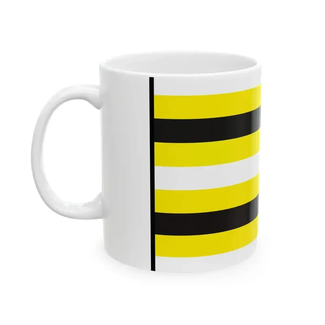 Biely Kostol Trnava Flag (Slovakia) White Coffee Mug - Go Mug Yourself