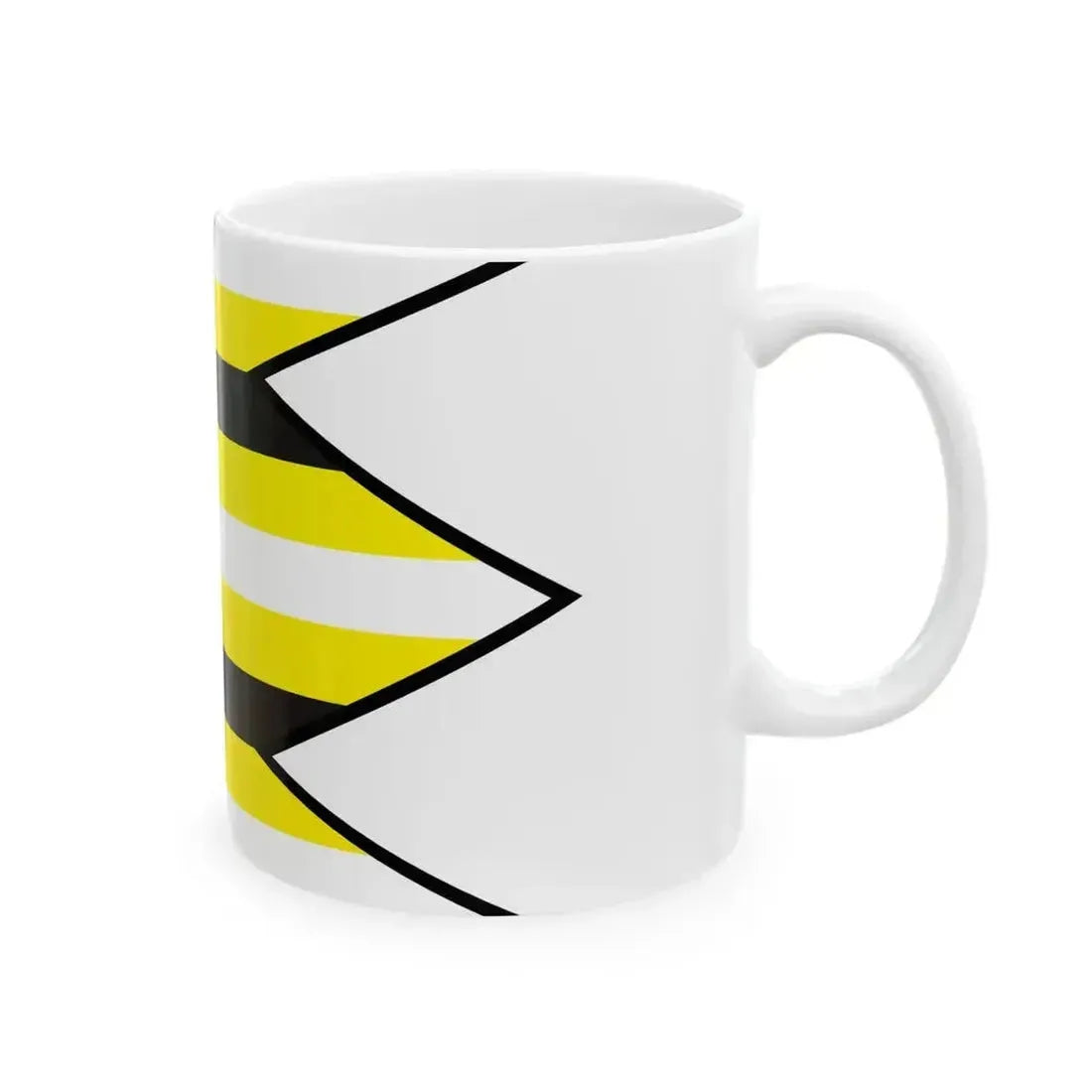 Biely Kostol Trnava Flag (Slovakia) White Coffee Mug - Go Mug Yourself