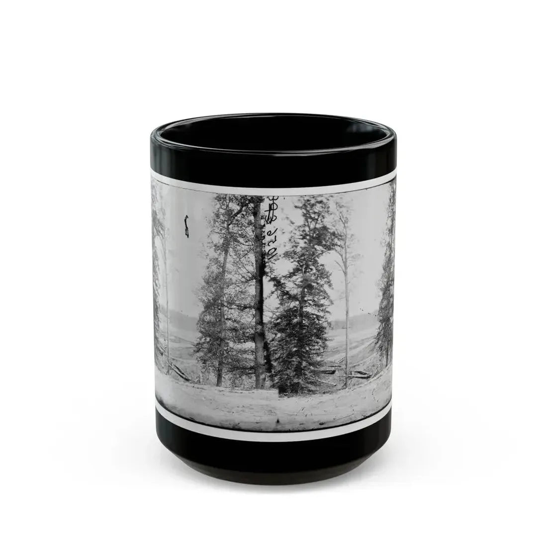 Big Black River, Miss. Battlefield Of May 17, 1863 (U.S. Civil War) Black Coffee Mug 15oz - Go Mug Yourself