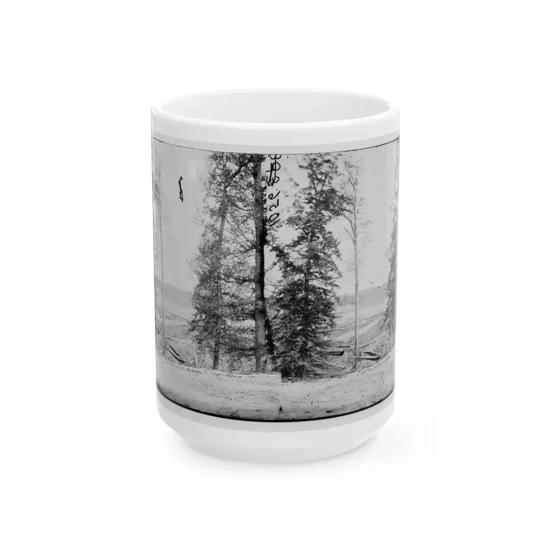 Big Black River, Miss. Battlefield Of May 17, 1863 (U.S. Civil War) White Coffee Mug 15oz - Go Mug Yourself