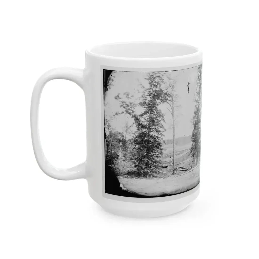 Big Black River, Miss. Battlefield Of May 17, 1863 (U.S. Civil War) White Coffee Mug - Go Mug Yourself