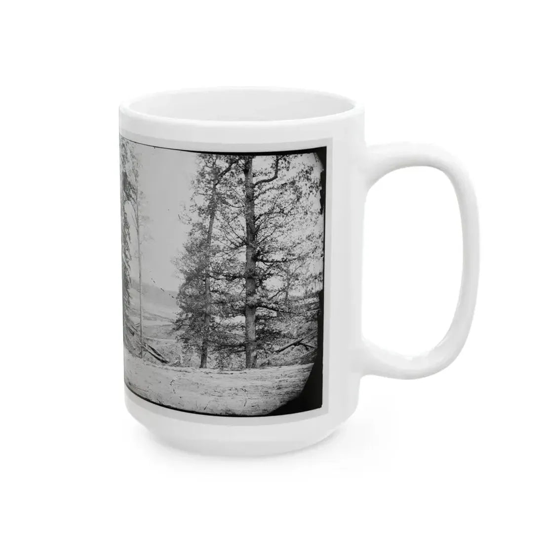 Big Black River, Miss. Battlefield Of May 17, 1863 (U.S. Civil War) White Coffee Mug - Go Mug Yourself
