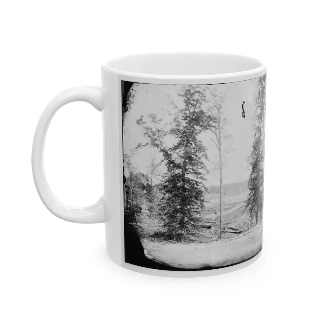 Big Black River, Miss. Battlefield Of May 17, 1863 (U.S. Civil War) White Coffee Mug - Go Mug Yourself