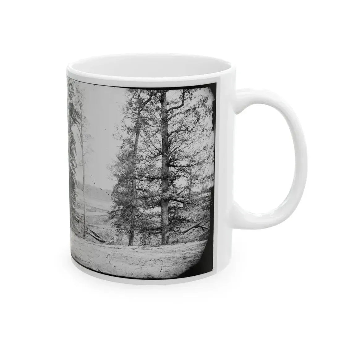 Big Black River, Miss. Battlefield Of May 17, 1863 (U.S. Civil War) White Coffee Mug - Go Mug Yourself
