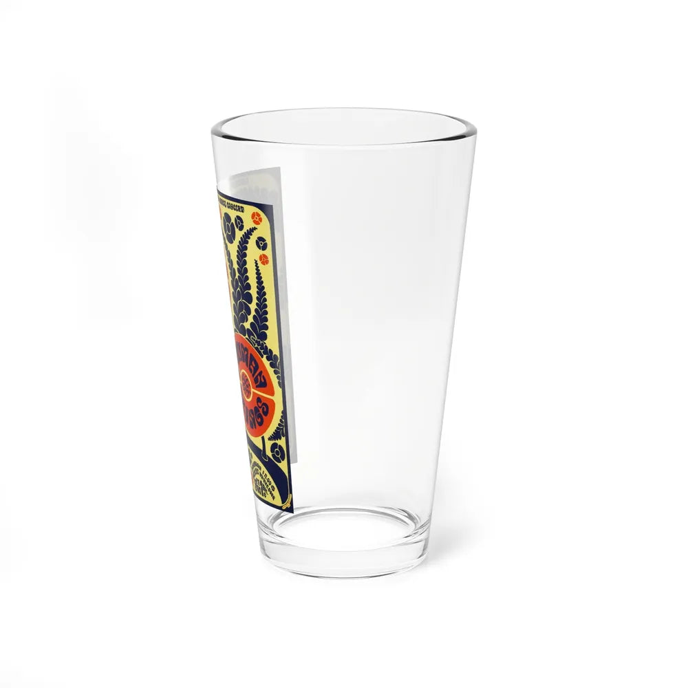 Big Brother and the Holding Company 1967 V (Music Poster) Pint Glass 16oz-Go Mug Yourself