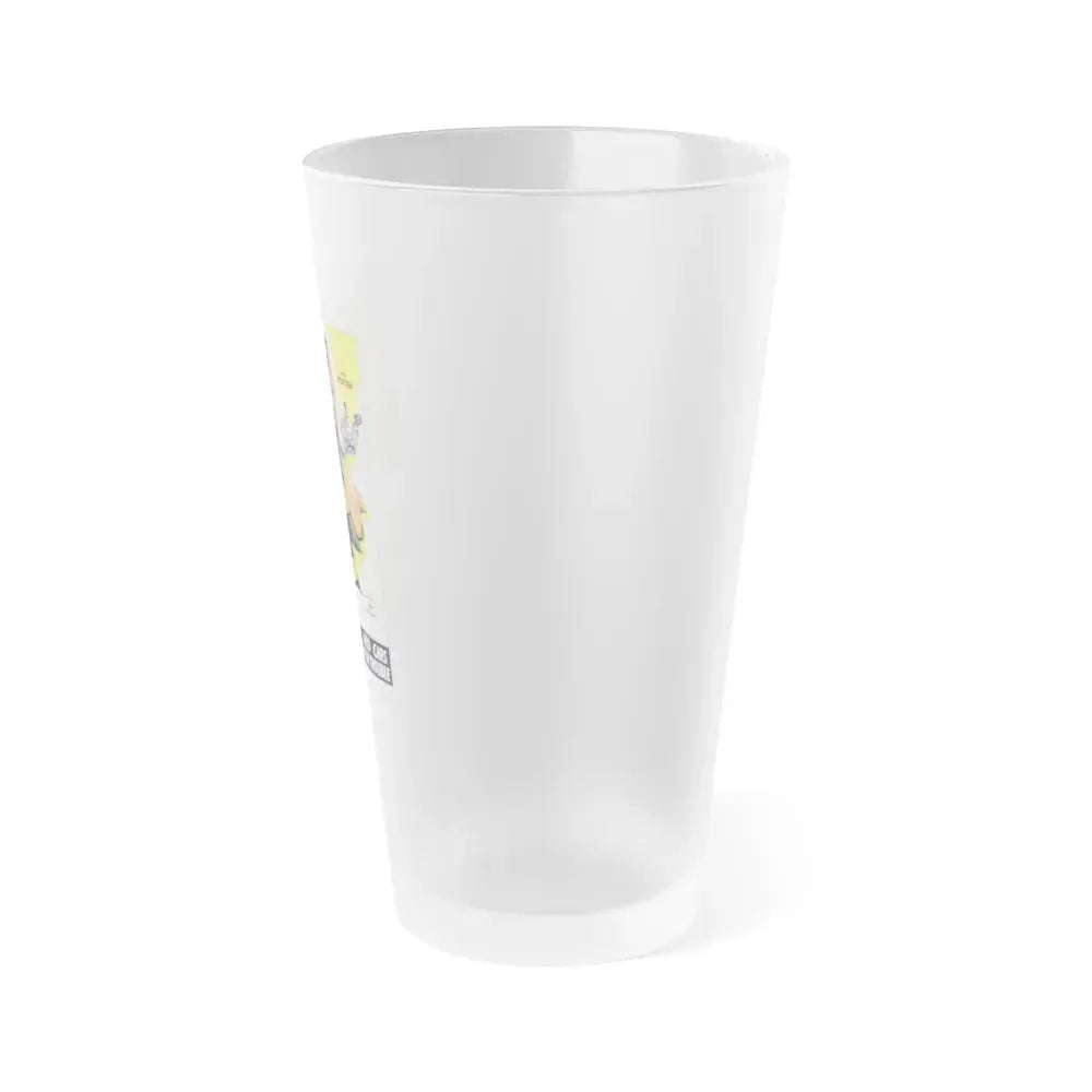 BIG ENOUGH 'N OLD ENOUGH 1968 Movie Poster - Frosted Pint Glass 16oz - Go Mug Yourself