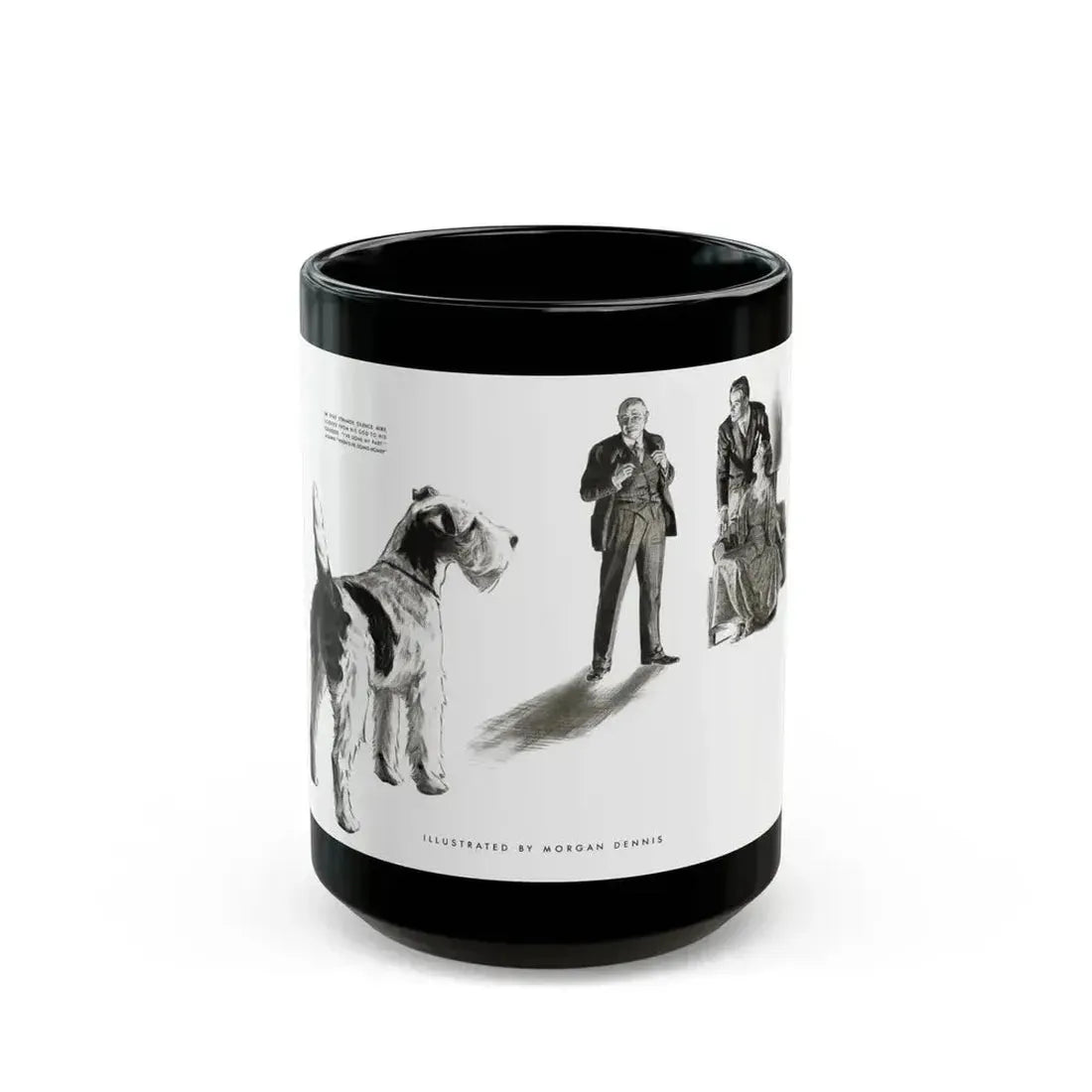Big Time All The Time, McCall's magazine, September 1935 - Black Coffee Mug 15oz - Go Mug Yourself