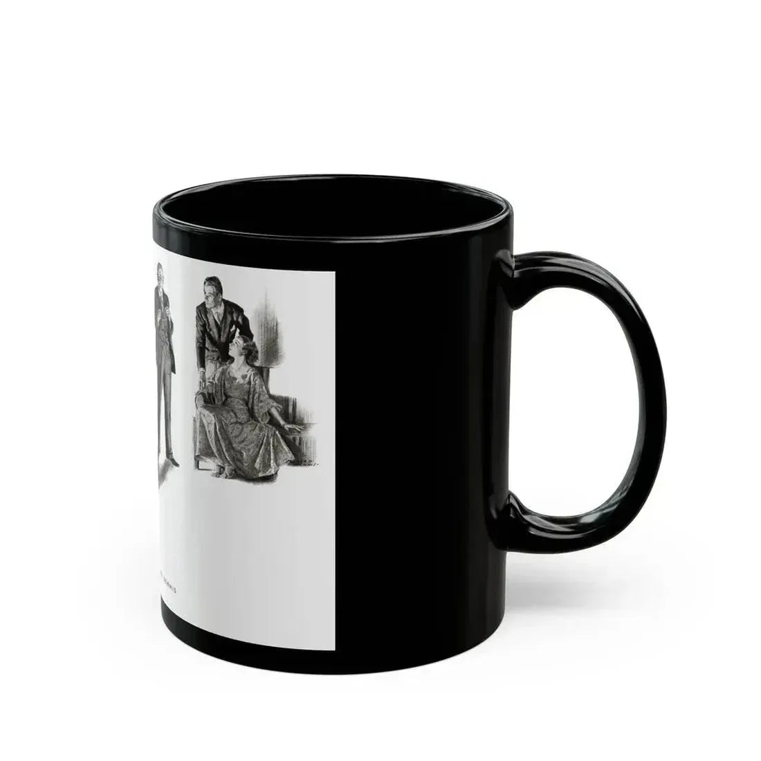 Big Time All The Time, McCall's magazine, September 1935 - Black Coffee Mug - Go Mug Yourself