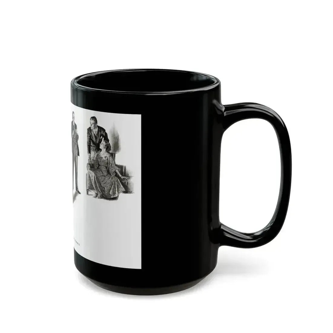 Big Time All The Time, McCall's magazine, September 1935 - Black Coffee Mug - Go Mug Yourself