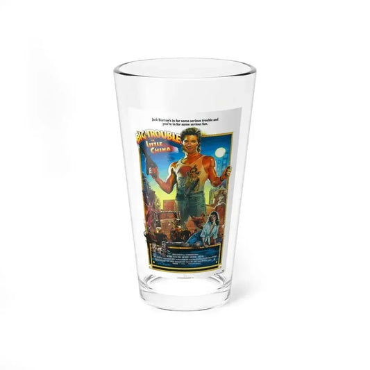BIG TROUBLE IN LITTLE CHINA (2) 1986 Movie Poster - Pint Glass 16oz 16oz - Go Mug Yourself