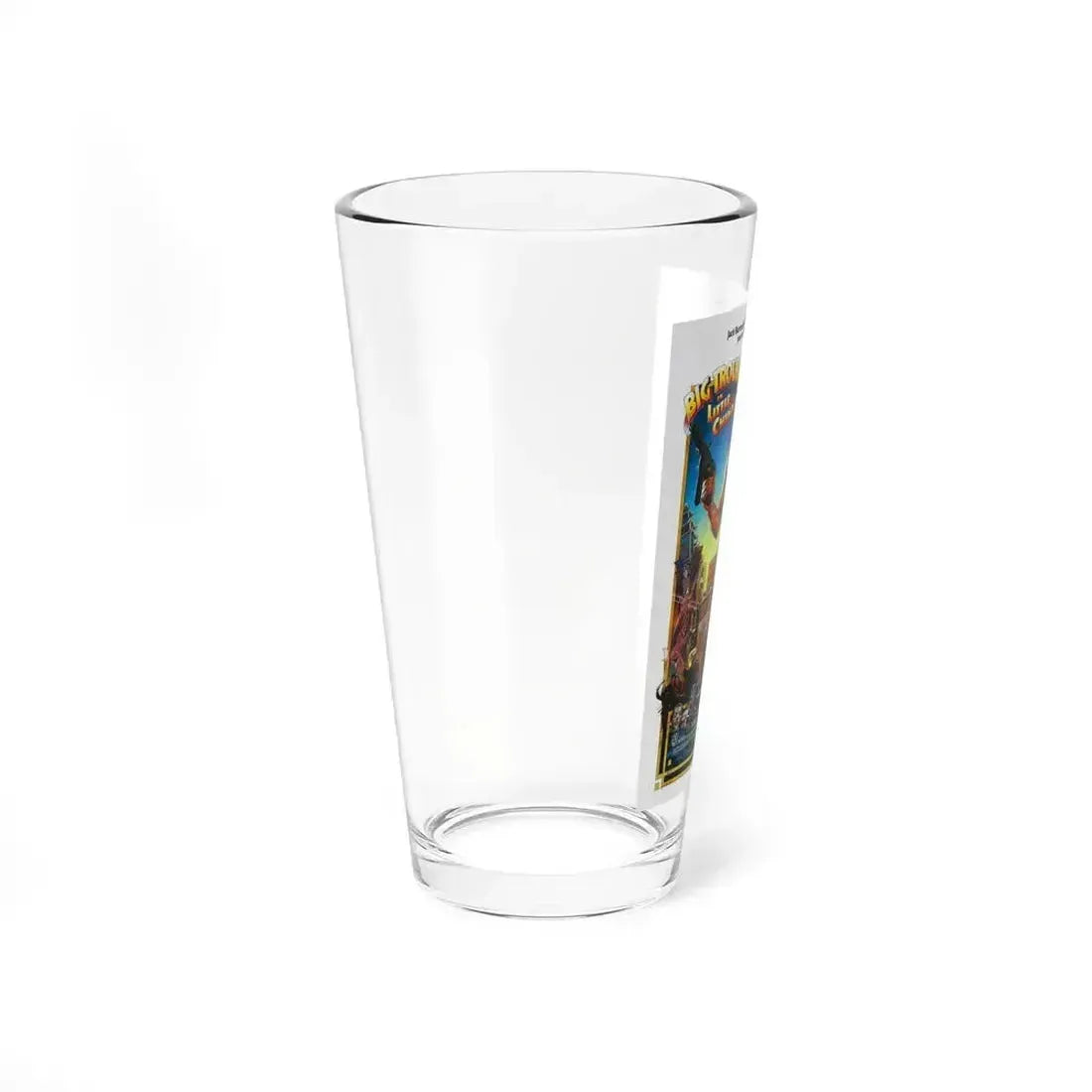 BIG TROUBLE IN LITTLE CHINA (2) 1986 Movie Poster - Pint Glass 16oz - Go Mug Yourself