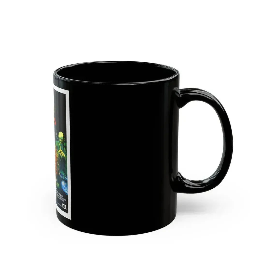 BIG TROUBLE IN LITTLE CHINA (SPAIN) 1986 Movie Poster - Black Coffee Mug - Go Mug Yourself