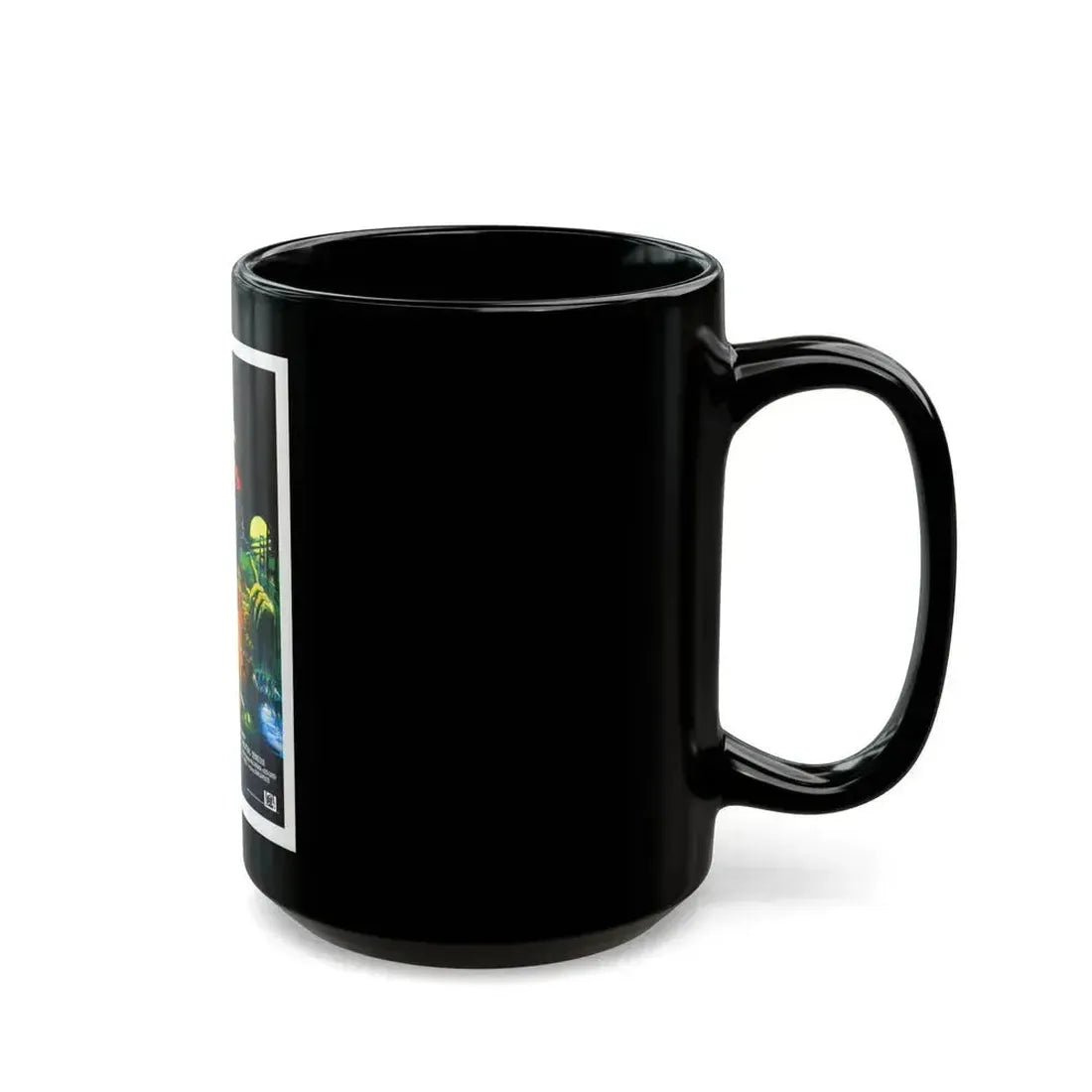 BIG TROUBLE IN LITTLE CHINA (SPAIN) 1986 Movie Poster - Black Coffee Mug - Go Mug Yourself