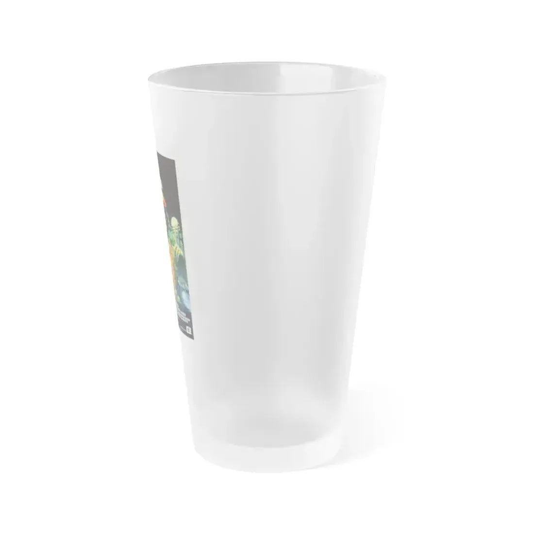 BIG TROUBLE IN LITTLE CHINA (SPAIN) 1986 Movie Poster - Frosted Pint Glass 16oz - Go Mug Yourself