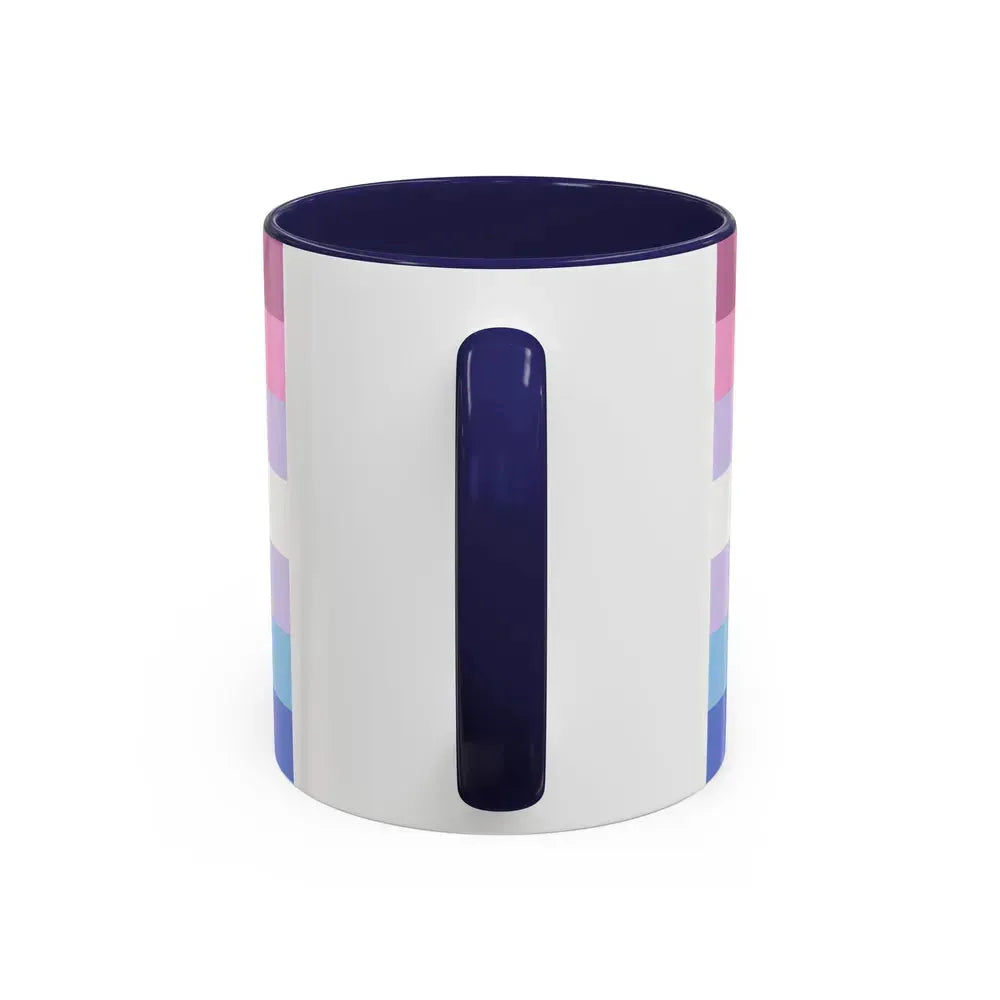 Bigender Pride Flag - Accent Coffee Mug - Go Mug Yourself