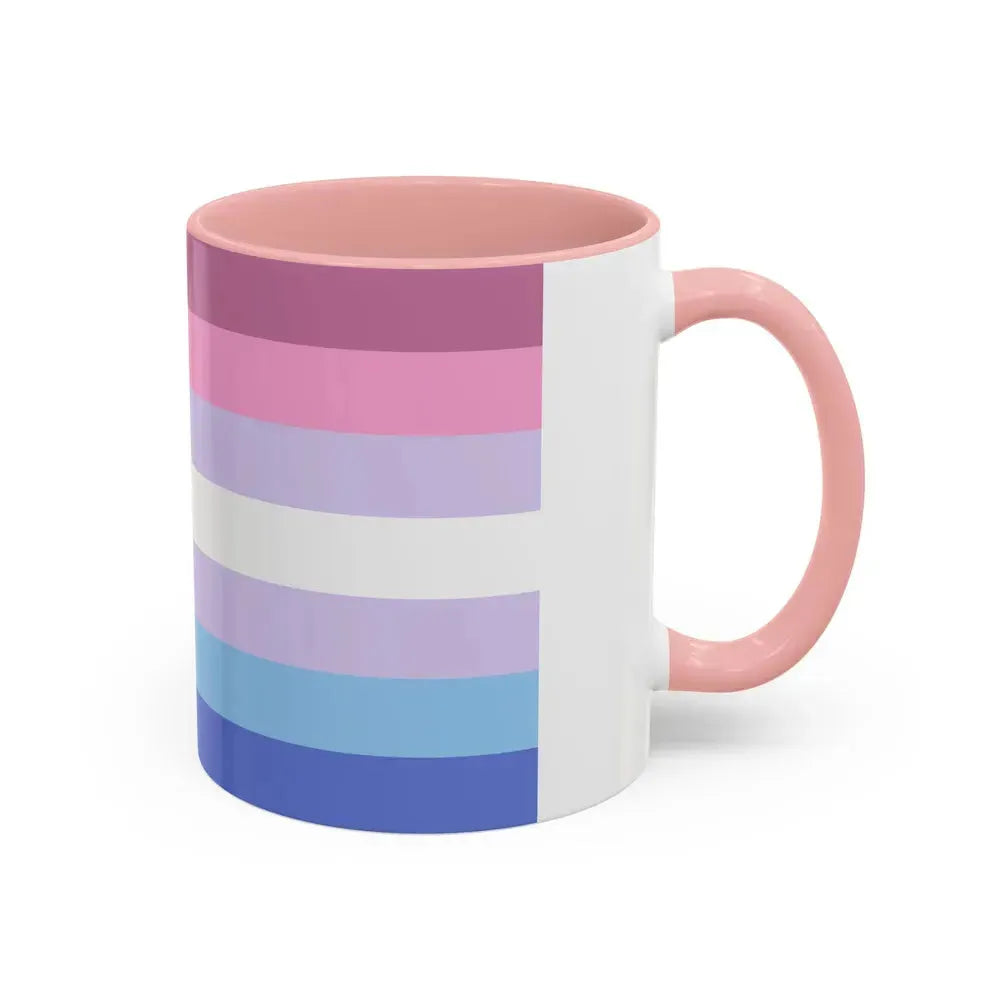 Bigender Pride Flag - Accent Coffee Mug - Go Mug Yourself