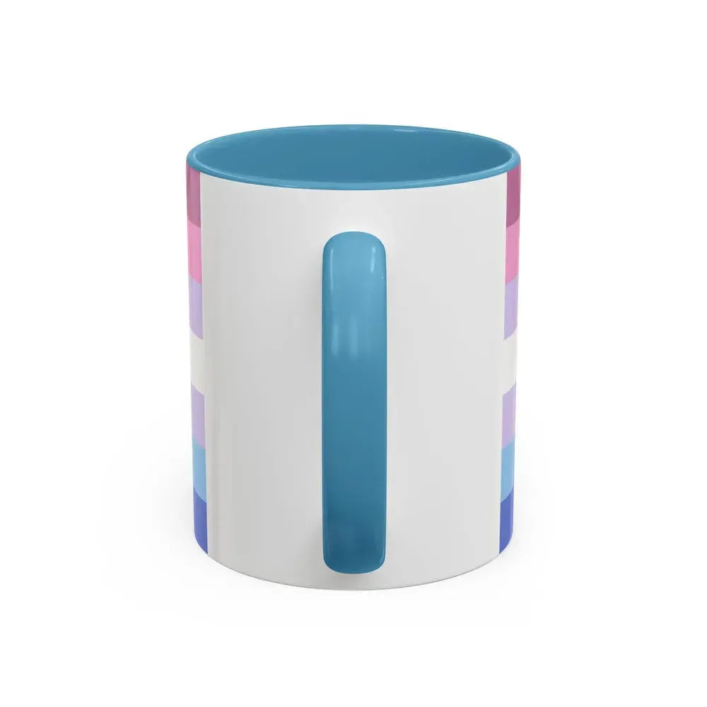 Bigender Pride Flag - Accent Coffee Mug - Go Mug Yourself