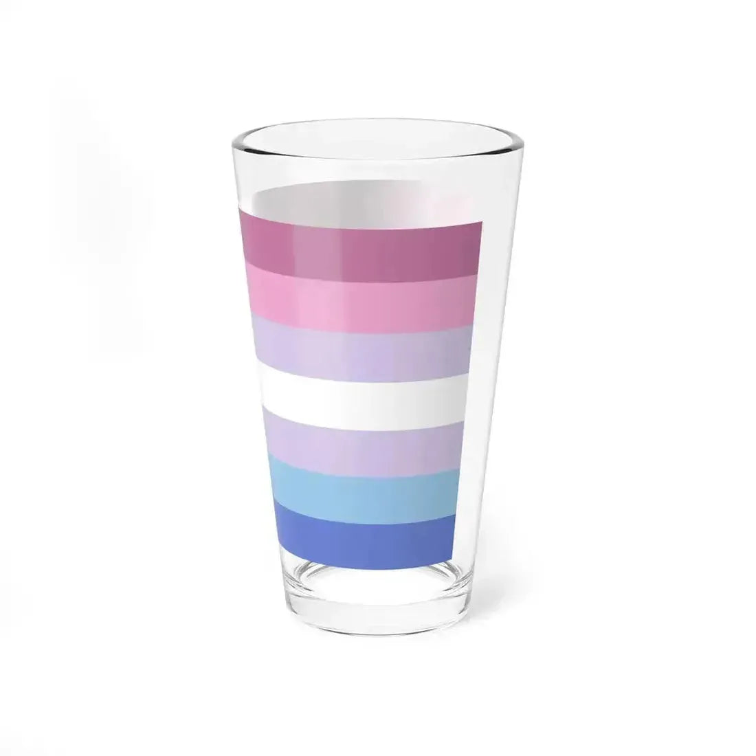 Bigender Pride Flag - Pint Glass 16oz - Go Mug Yourself