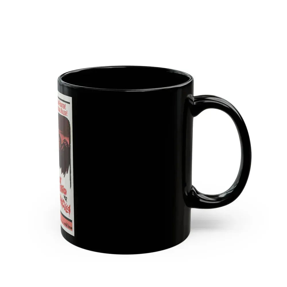 BILLY THE KID VS DRACULA 1966 Movie Poster - Black Coffee Mug - Go Mug Yourself