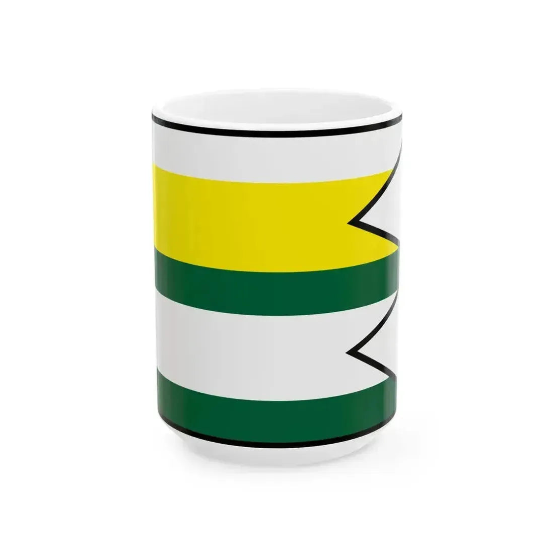 Bina Nove Zamky Flag (Slovakia) White Coffee Mug 15oz - Go Mug Yourself