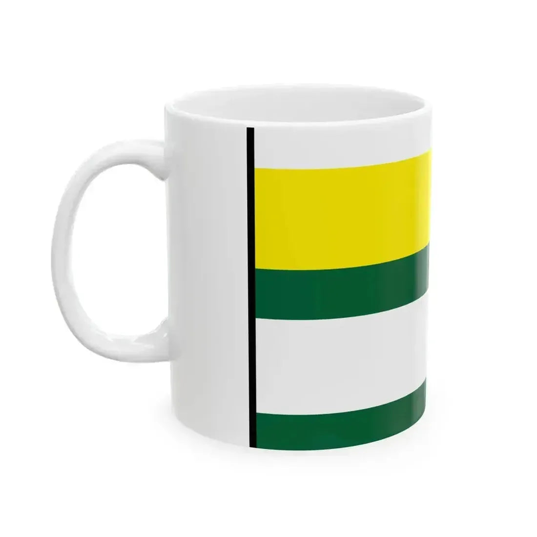 Bina Nove Zamky Flag (Slovakia) White Coffee Mug - Go Mug Yourself