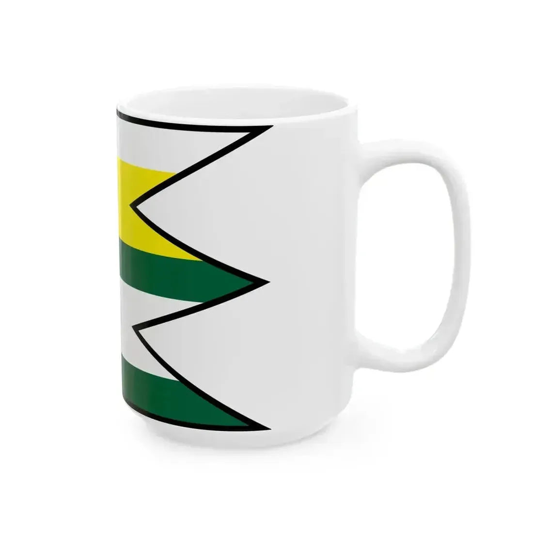 Bina Nove Zamky Flag (Slovakia) White Coffee Mug - Go Mug Yourself