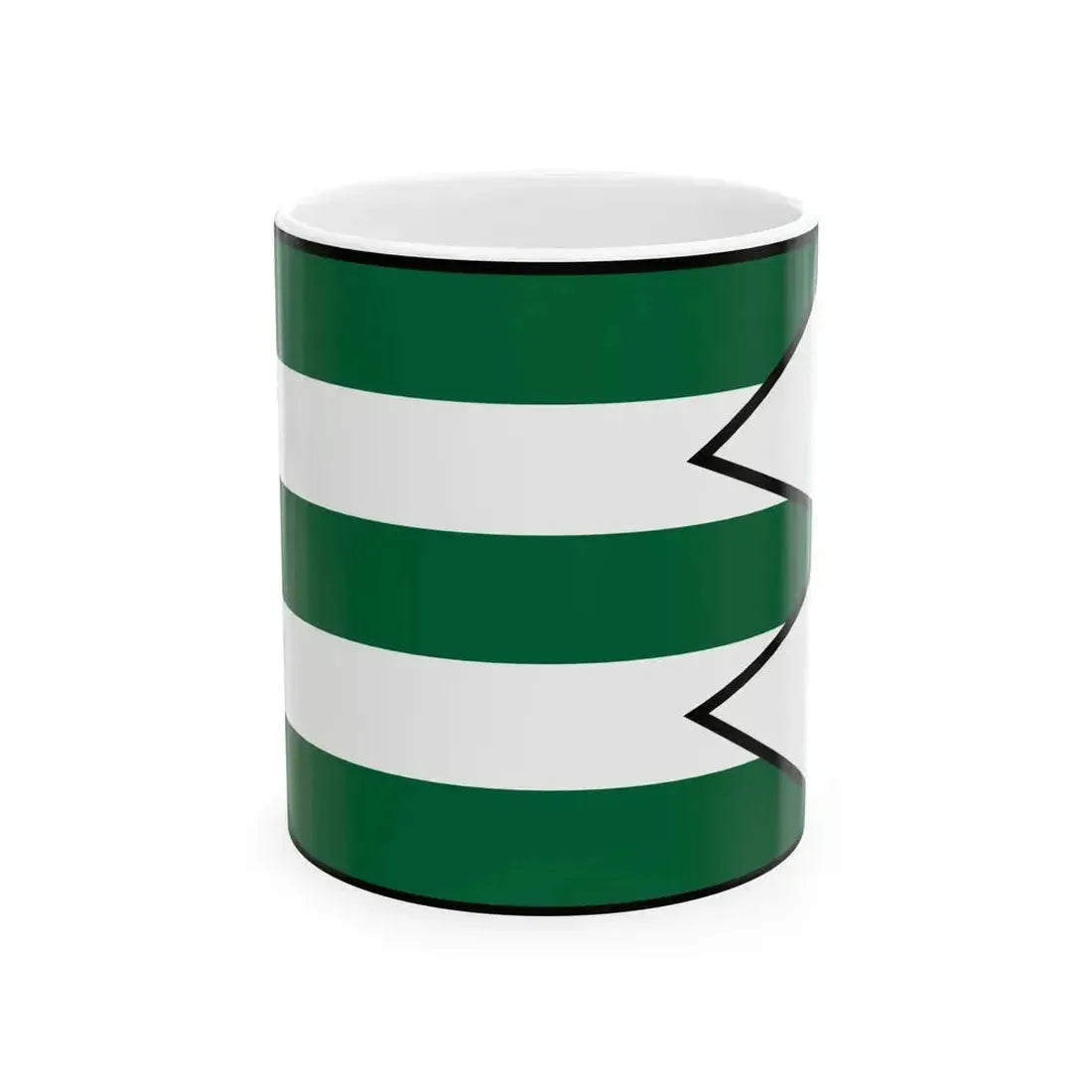 Binovce Trnava Flag (Slovakia) White Coffee Mug 11oz - Go Mug Yourself