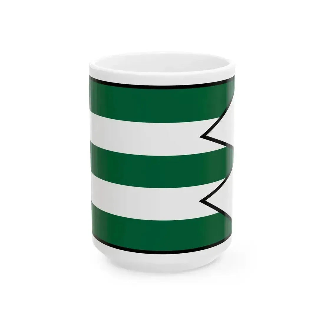 Binovce Trnava Flag (Slovakia) White Coffee Mug 15oz - Go Mug Yourself