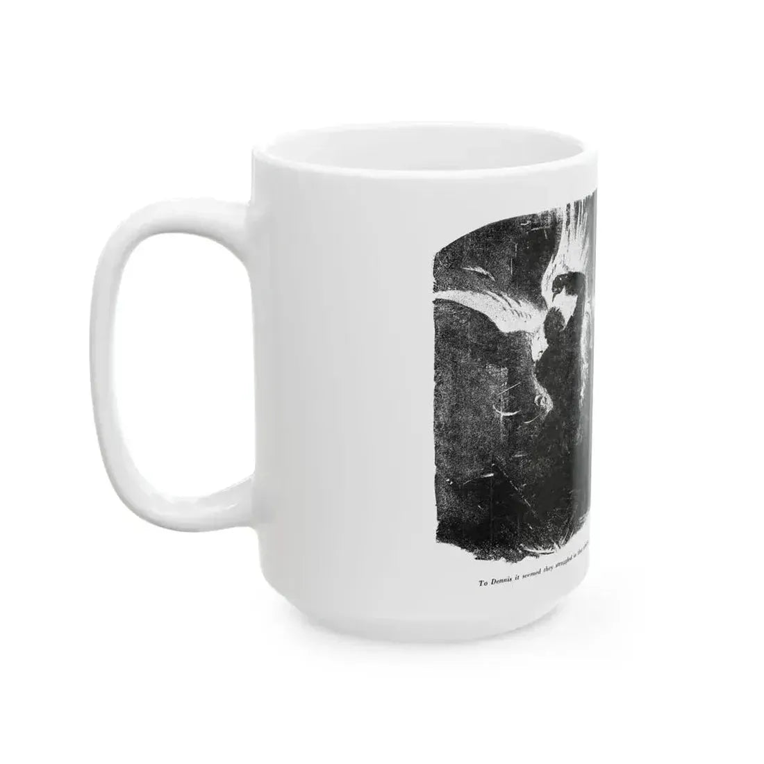 Bird of Prey (2), Blue Book Magazine, August 1949 - White Coffee Mug - Go Mug Yourself