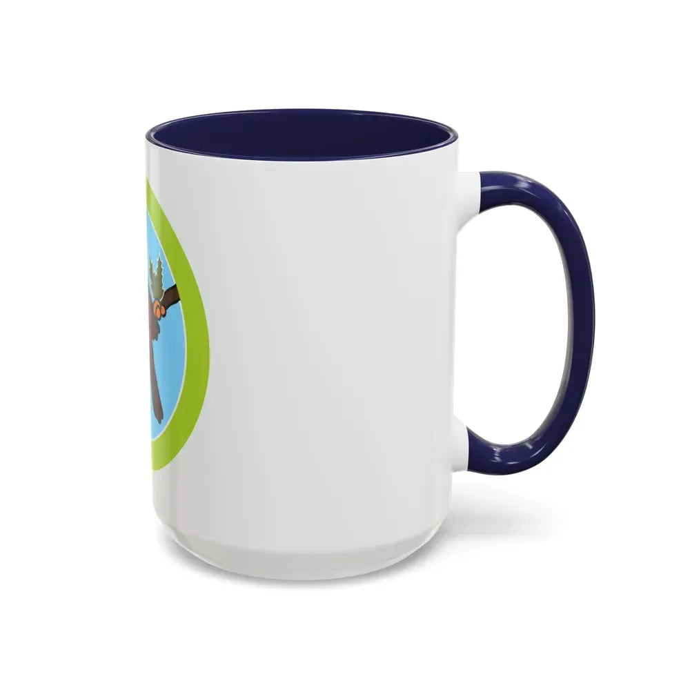 Bird Study (Boy Scout Merit Badge) Accent Coffee Mug - Go Mug Yourself