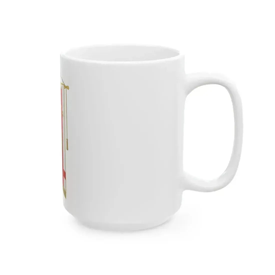 Bisceglie-Gonfalone (Italy) White Coffee Mug - Go Mug Yourself