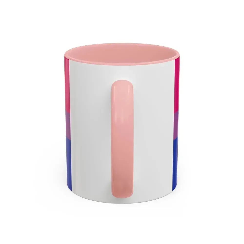 Bisexual Pride Flag - Accent Coffee Mug - Go Mug Yourself