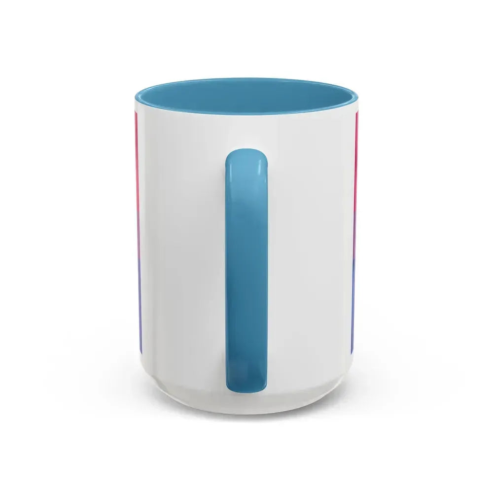 Bisexual Pride Flag - Accent Coffee Mug - Go Mug Yourself