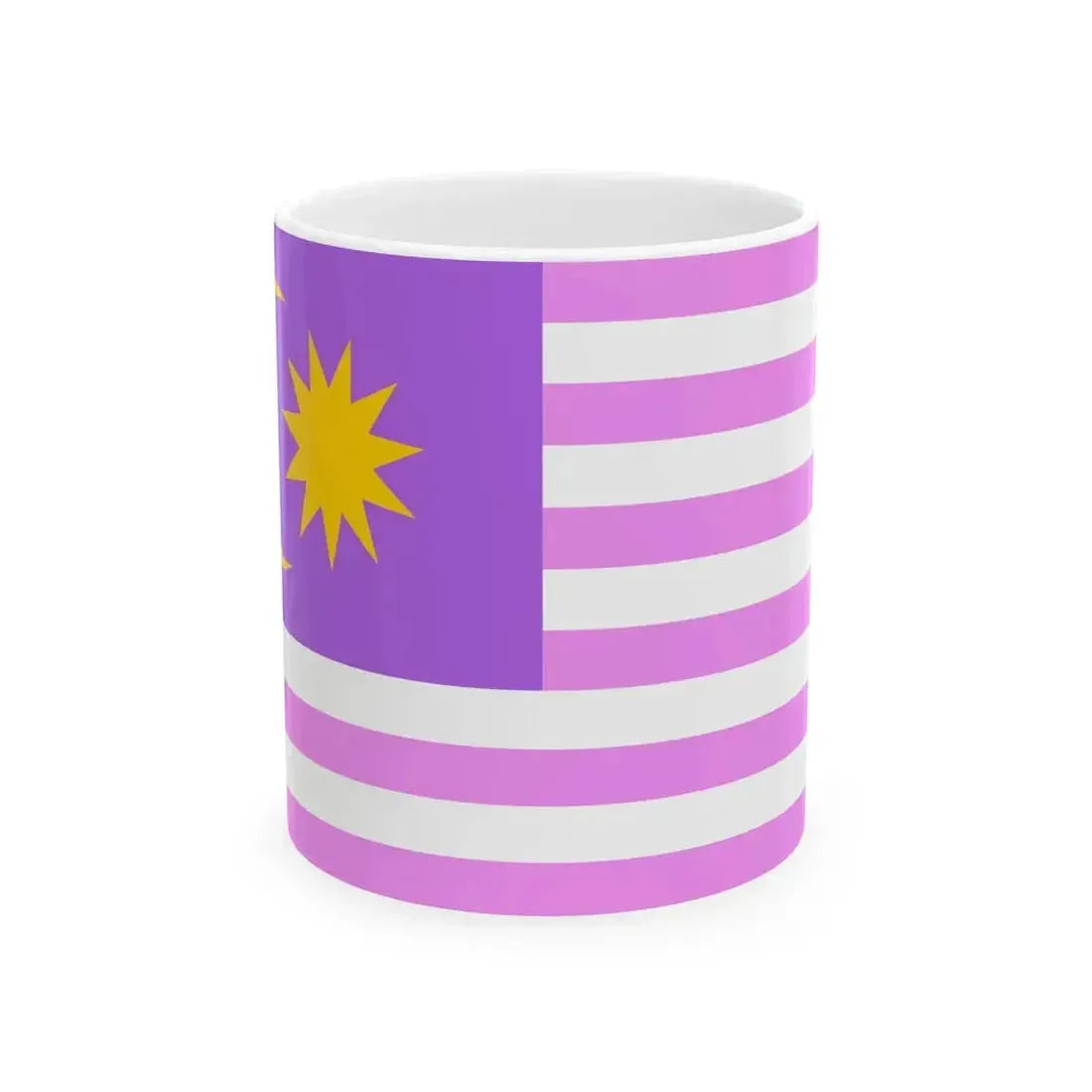 Bisexual-pride Flag of Malaya (Malaysia) White Coffee Mug 11oz - Go Mug Yourself